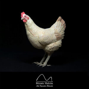Gallina Moises Halcón Arte Figurativo Belenista